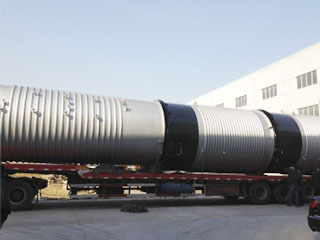 內(nèi)，外冷卻罐